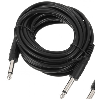 Instrumentenkabel für Elektro-, Bass-, Akustik- oder Konzertgitarre, 9 Fuß, gerade