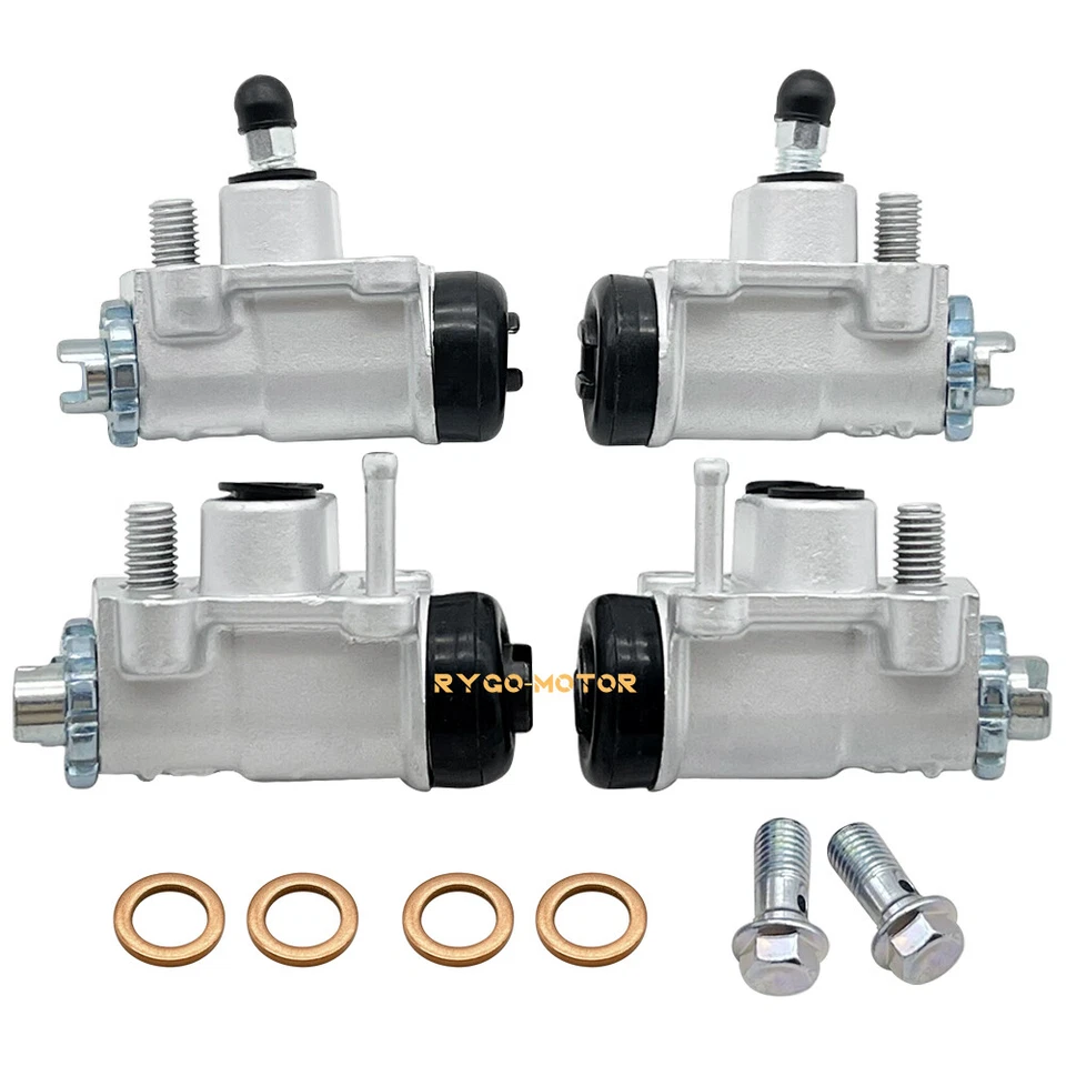 4 x cilindros de roda de freio dianteiro para Honda Fourtrax 300 TRX300FW 4x4 1988-2000 - Imagem 4 de 4