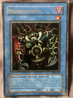 Yu-Gi-Oh! TCG Relinquished Starter Deck Pegasus SDP-001 Unlimited