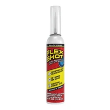 Flex Shot Black 8-oz. Thick Rubber Adhesive Sealant Caulk Bond Seal BUY DIRECT!