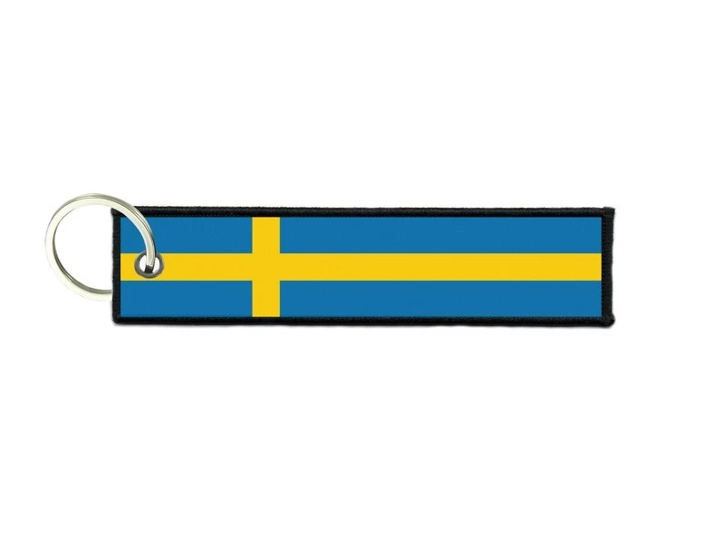 Schlüsselanhänger auto moto anhänger flagge fahne flaggen schweden