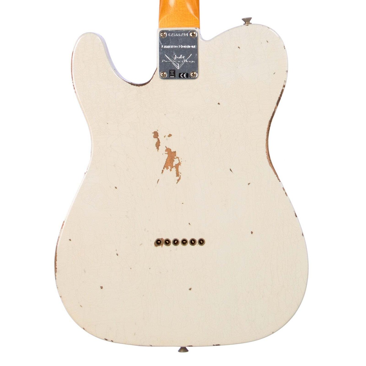Fender Custom Shop LTD 1964 Telecaster Relic Olympic White w Fender Custom Shop LTD 1964 Telecaster Relic Olympic White w
