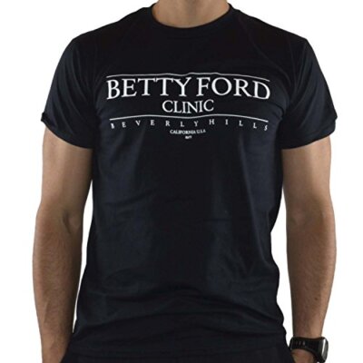 b2tt Betty Ford Clinic Klinik Herren Funshirt T-Shirt