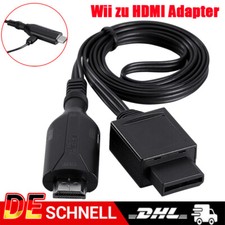 Für Wii zu HDMI Adapter Konverter Konvertierungskabel HD 1080P Kabel Audio Video