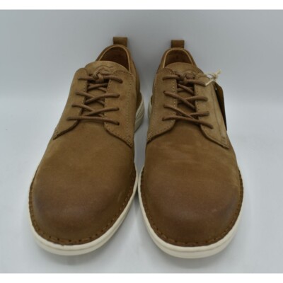 Born Mens Size 9.5 Todd Plain Toe Saddle Tan Distressed Suede Derby Casual Shoes Amazon.com | BORN Men main image 4