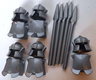 LEGO 21348 Dark Knights orc HELMET silver met. ARMOR castle