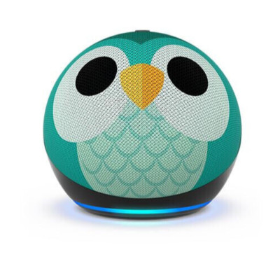 Echo Dot (5th Gen, 2022 release) Designed for kids, with parental controls | Owl