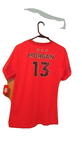 Maillot De Football USWNT Alex Morgan - Round 21 - Taille M - Bleu Marine - Manches Courtes - Neuf