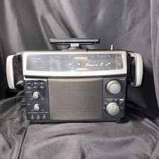 Vtg Emerson MBR-1 Multi Band AM/FM/CB/SW1 2/TV/AC/Weather/PA Portable Radio. Wks