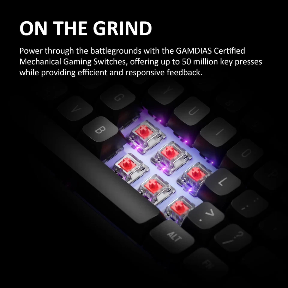 Hermes E7 Wired Gasket 75% RGB Mechanical Keyboard, Volumn Control Knob, Hot ... - Image 4 of 4