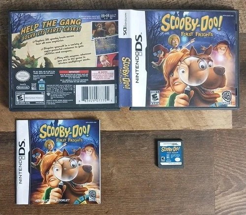 Scooby-Doo First Frights (Nintendo DS, 2009) Complete CIB - Tested