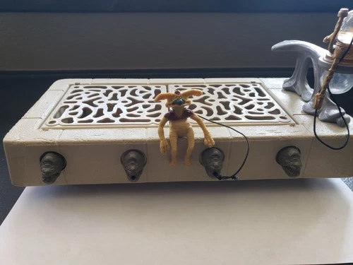 Vintage 1983 Kenner Return of the Jedi Jabba The Hutt Action Playset, NO Jabba