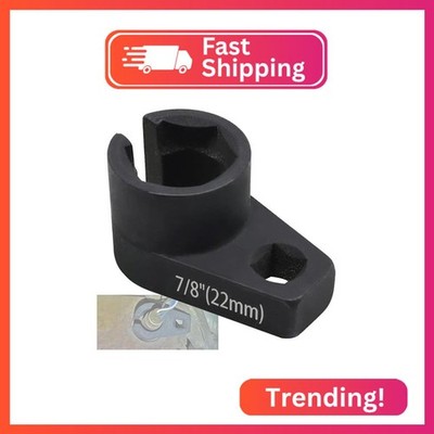 Shtuomoland Offset Oxygen Sensor Socket, 3/8-Inch Drive, 7/8-Inch (22mm) Offset 