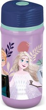 Borraccia 390 ml con chiusura antigoccia in plastica per bambine Frozen DISNEY