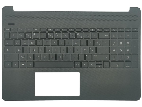 Original Hp 15S-EQ 15S-FQ Cover Handauflage Tastatur French Schwarz L89859-051-image