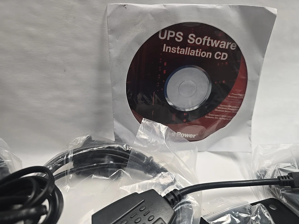 CyberPower PowerPanel Management Software CD Personal Edition Manual Cables - Image 2 of 4