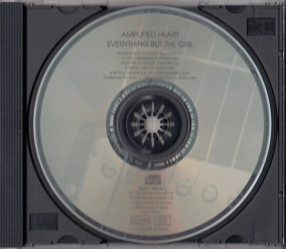 EVERYTHING BUT THE GIRL Amplified Heart CD Album 1994 Missing WIE NEU 90s Hits ! - Bild 4 von 4