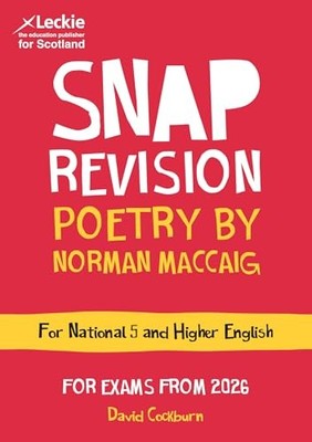Leckie Snap Revision Ser.: National 5/Higher English Revision: Poetry by ...