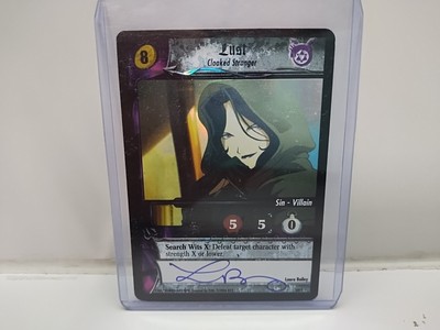 FULLMETAL ALCHEMISTLUST CLOAKED STRANGER SIGNED BY LAURA BAILEY