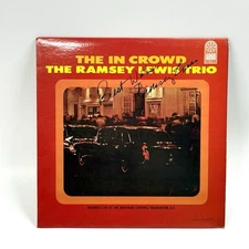Autographed The Ramsey Lewis Trio: The In Crowd - Vinyl LP, ARGO LPS-757 1965