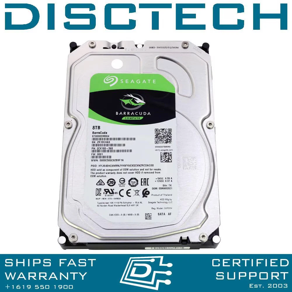 Seagate SATA I 8TB Hard Drives (HDD, SSD & NAS) for sale | eBay