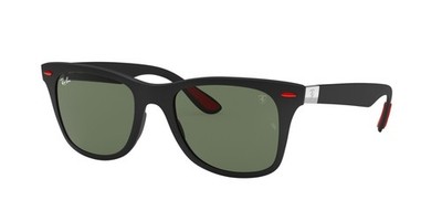 Ray Ban Farreri Sunglasses RB4195M F60271 WAYFARE LITEFORCE MATTE BLACKDARK GREY