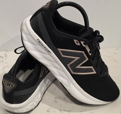 NEW BALANCE Womens Fresh Foam 520 v9 Running/Training Shoes In Black & Rose Gold