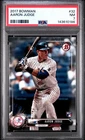 2017 Bowman AARON JUDGE #32 PSA 7 NM Rookie