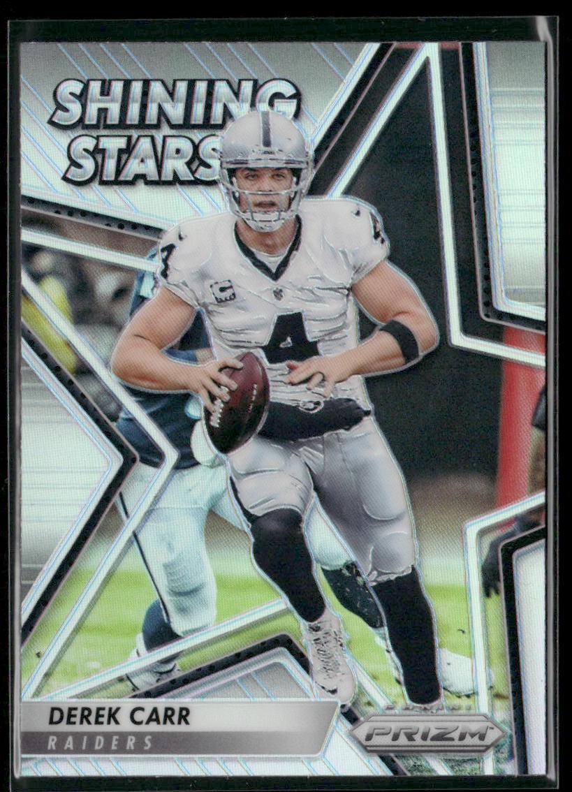 Derek Carr 2016 Panini Prizm Shining Stars #24 Oakland Raiders