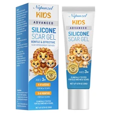 Kids Silicone Scar Gel: Silicone Gel for Scars - Reduces the Appearance of Old a