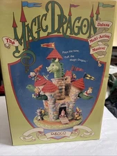 Enesco 572772 The Magic Dragon Multi-Action Musical music box BRAND NEW