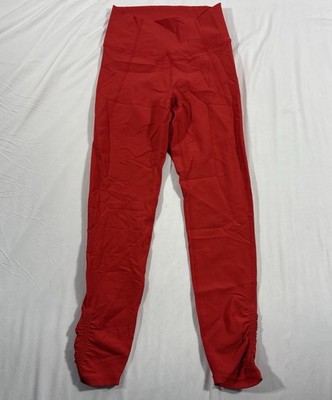 Wilo The Label Ribbed Leggings Red Women s Small