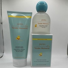JAFRA Tender Moments Softening Baby Massage Cream  Fresh Baby Cologne Set New