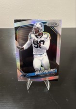 2025 Panini Prizm Black - Julius Peppers #17 Silver Prizm