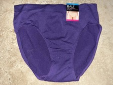 NWT BALI ONE SMOOTH U All Around Smoothing HI CUT Panty 2362 2xl 9 Purple