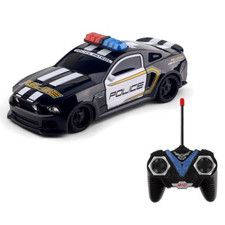 Voiture RC de police CK jouet fonctionnel, couleurs assorties, 1 jeu