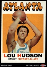 1971 Topps #110 Lou Hudson Hawks HOF Minnesota 7 - NM