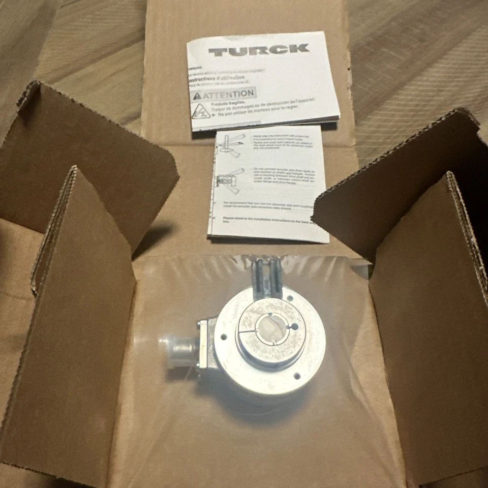 TURCK INCREMENTAL ENCODER  RI-12H12T-2K1000-H1181 NEW IN BOX 1545997 Free Ship!! - Image 2 of 4