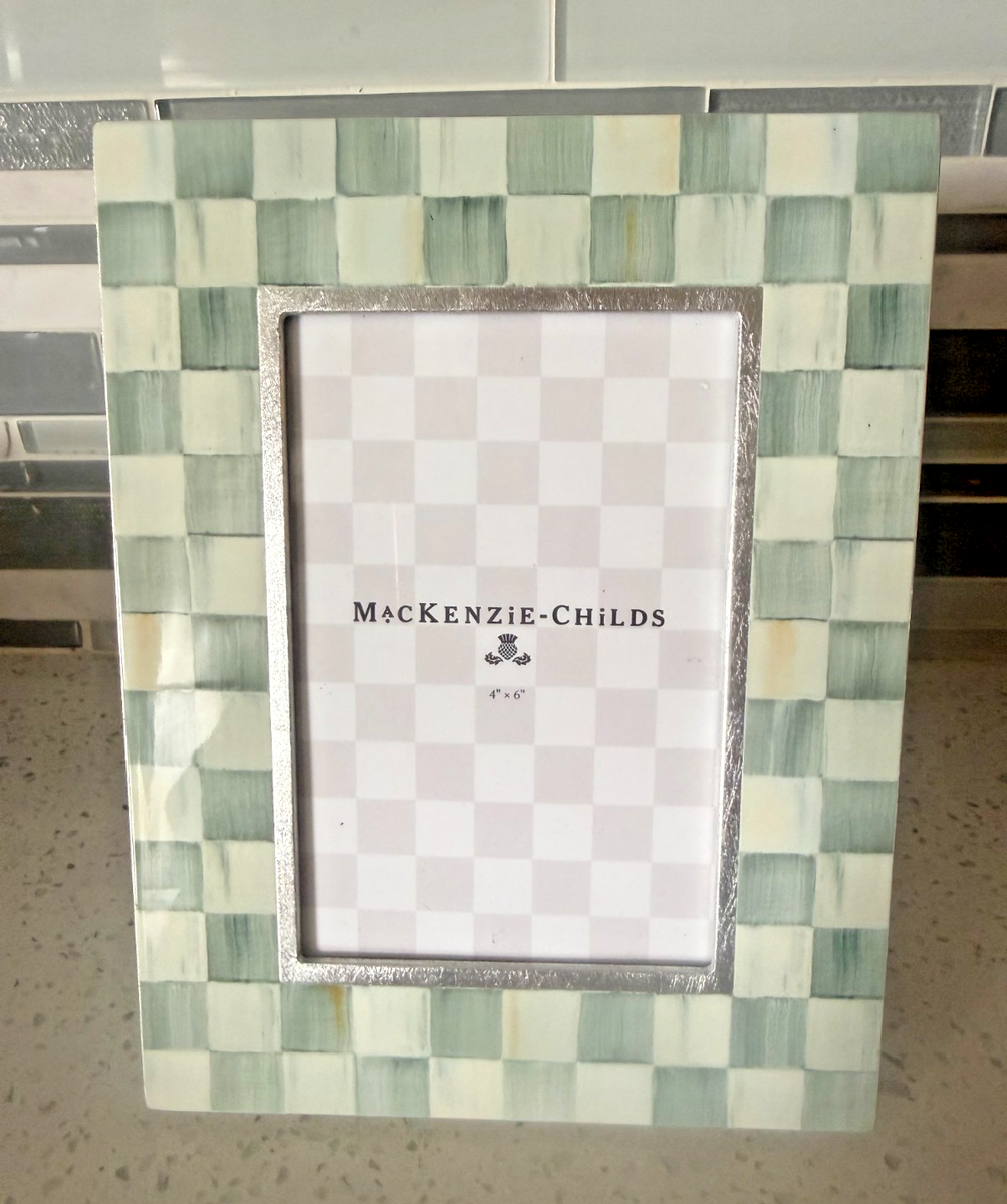 MacKenzie-Childs Sterling Check Lacquer 4