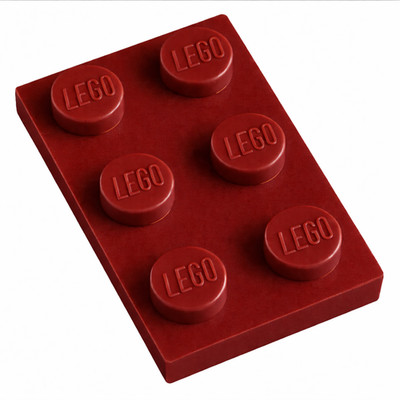 Lego 10 Stück Platte 2x3 dunkelrot (dark red) 3021 Platten Star Wars Basic Neu