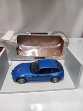 UT MODELS BMW Z3 M COUPE DIECAST CAR 1.18 SCALE METALLIC BLUE