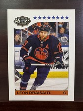 2022-23 Topps NHL Album Sticker #600 Leon Draisaitl - Edmonton Oilers