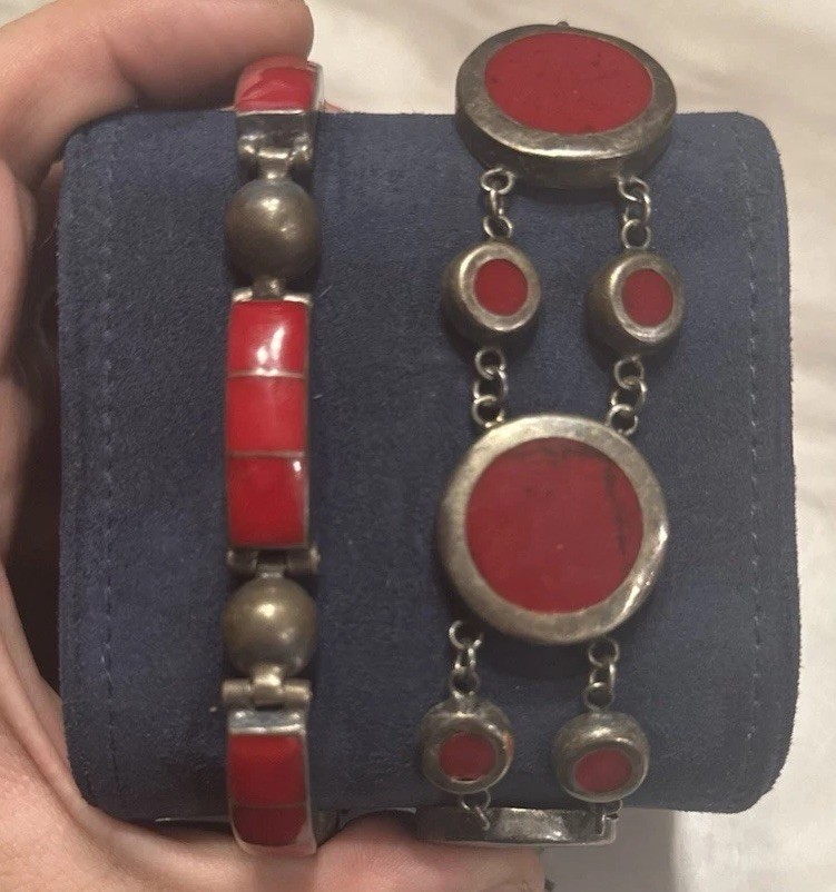 2 Silver Bracelets - image 1