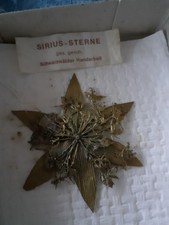 Filigraner Weihnachtsschmuck ! Konvolut  12 antike Sirius-Sterne  Handarbeit !