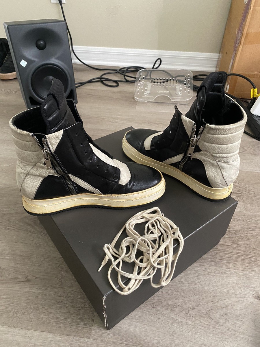 Rick Owens Short Tongue Geobasket Dunk Prototype AW10 | eBay