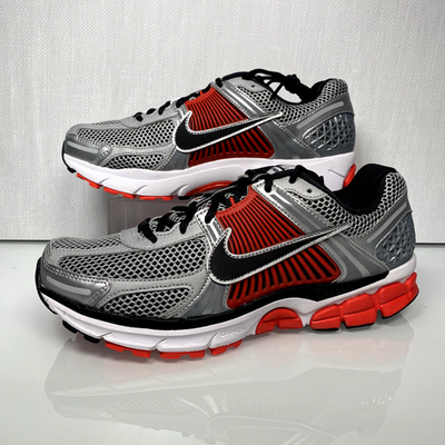 #ad #ad Nike Air Zoom Vomero 5 Metallic Silver Black Bright Crimson FJ4151 005 Men#x27;s NEW $67.49