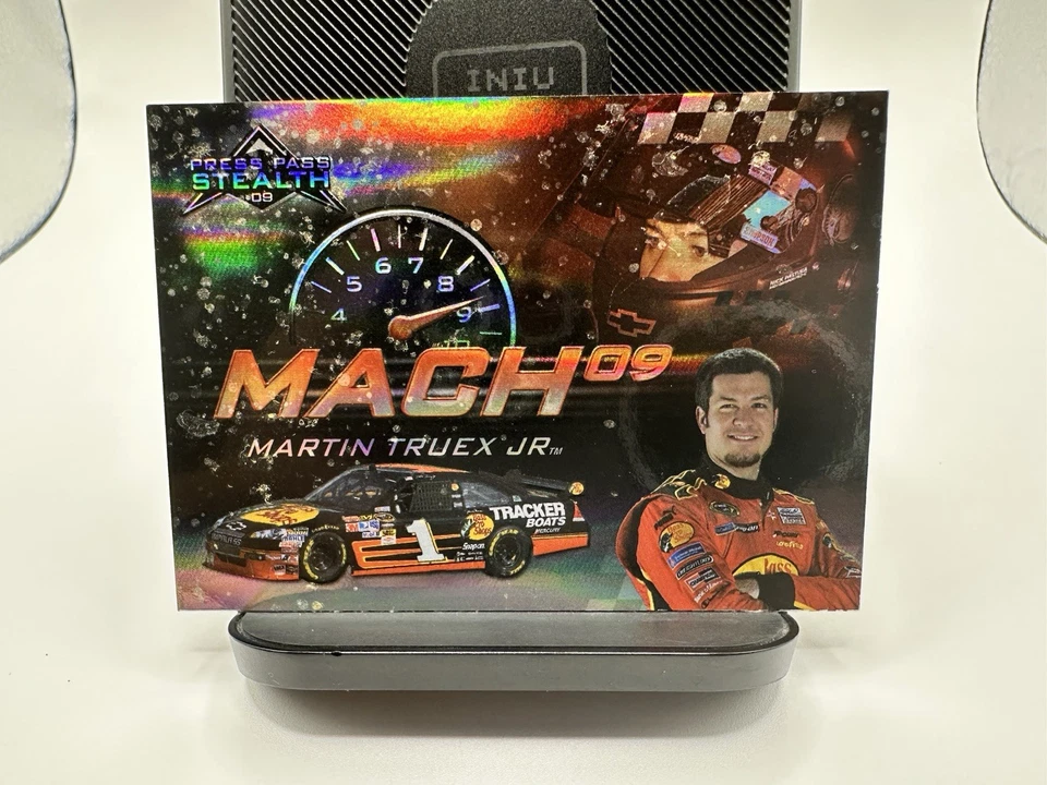 2009 Press Pass Stealth Mach 09 #M9-9 Martin Truex Jr. NASCAR Racing - Image 4 of 4