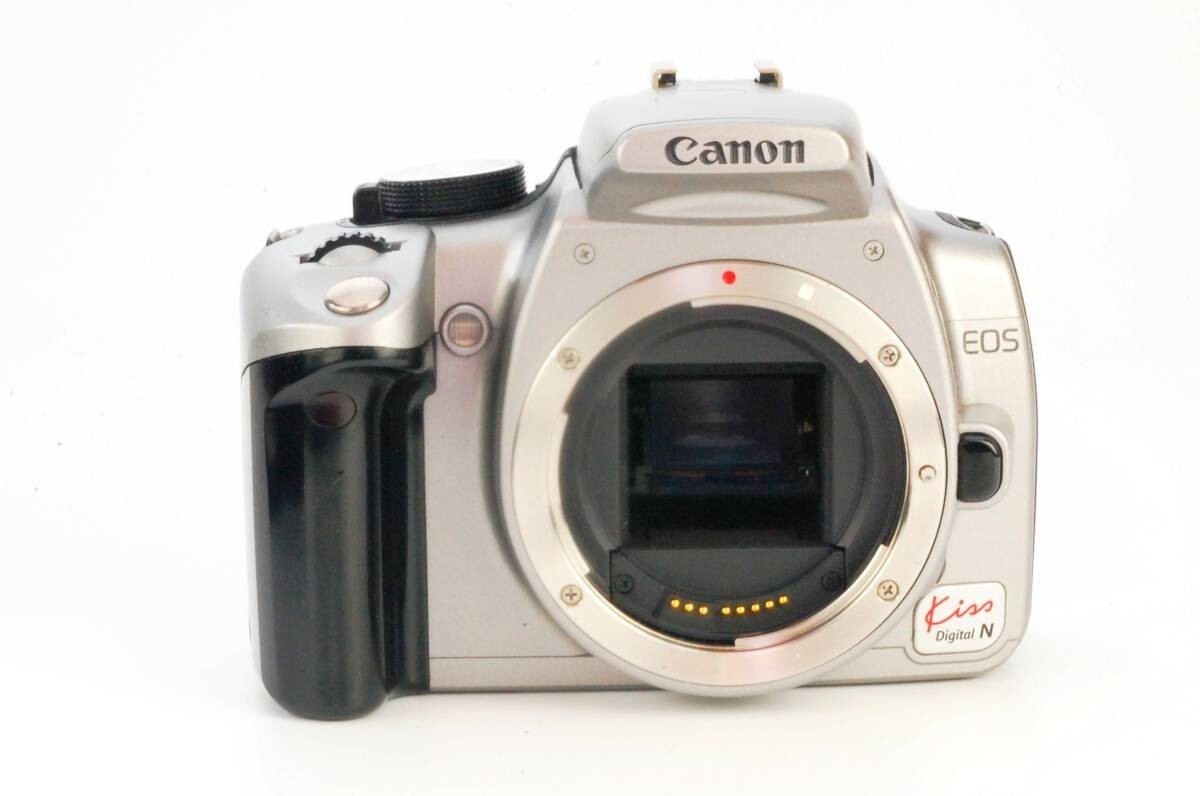 Canon Eos Kiss Digital N Body Double Zoom Lens Set with batteries