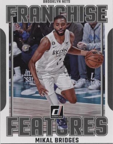 Mikal Bridges 2023-24 Donruss - Franchise Features #2 Brooklyn