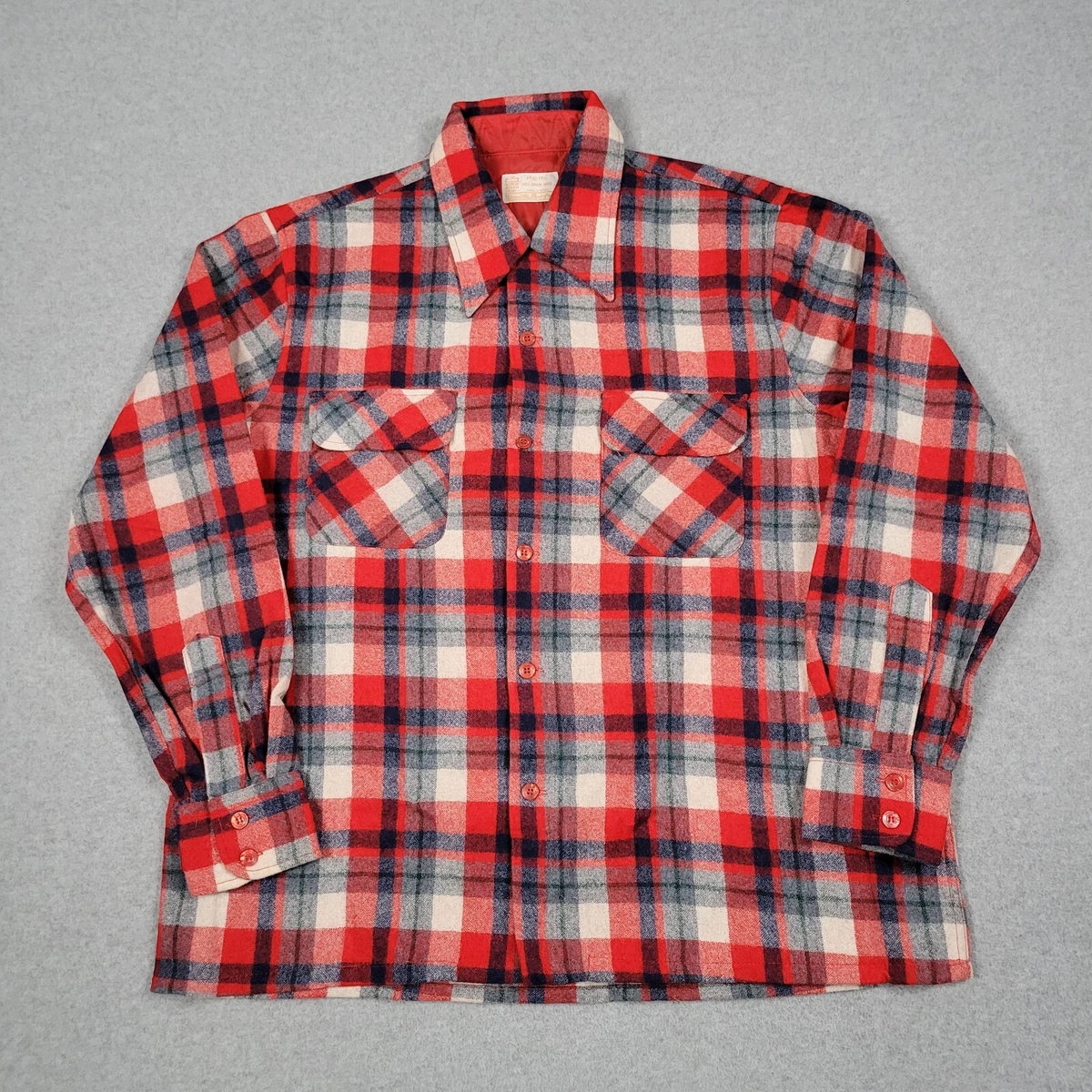 Sears Wool Casual Button-Down Shirts for Men for sale | eBay